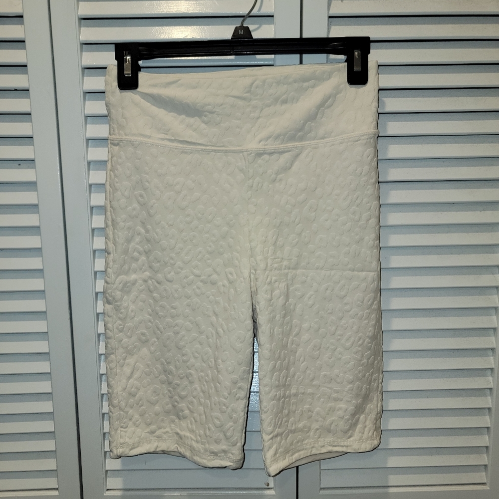 Leopard biker shorts!